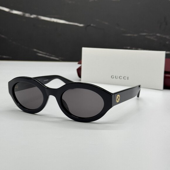 NEW GUCCI GG1579S 001 SUNGLASSES BLACK WOMEN EYEWEAR main image 10